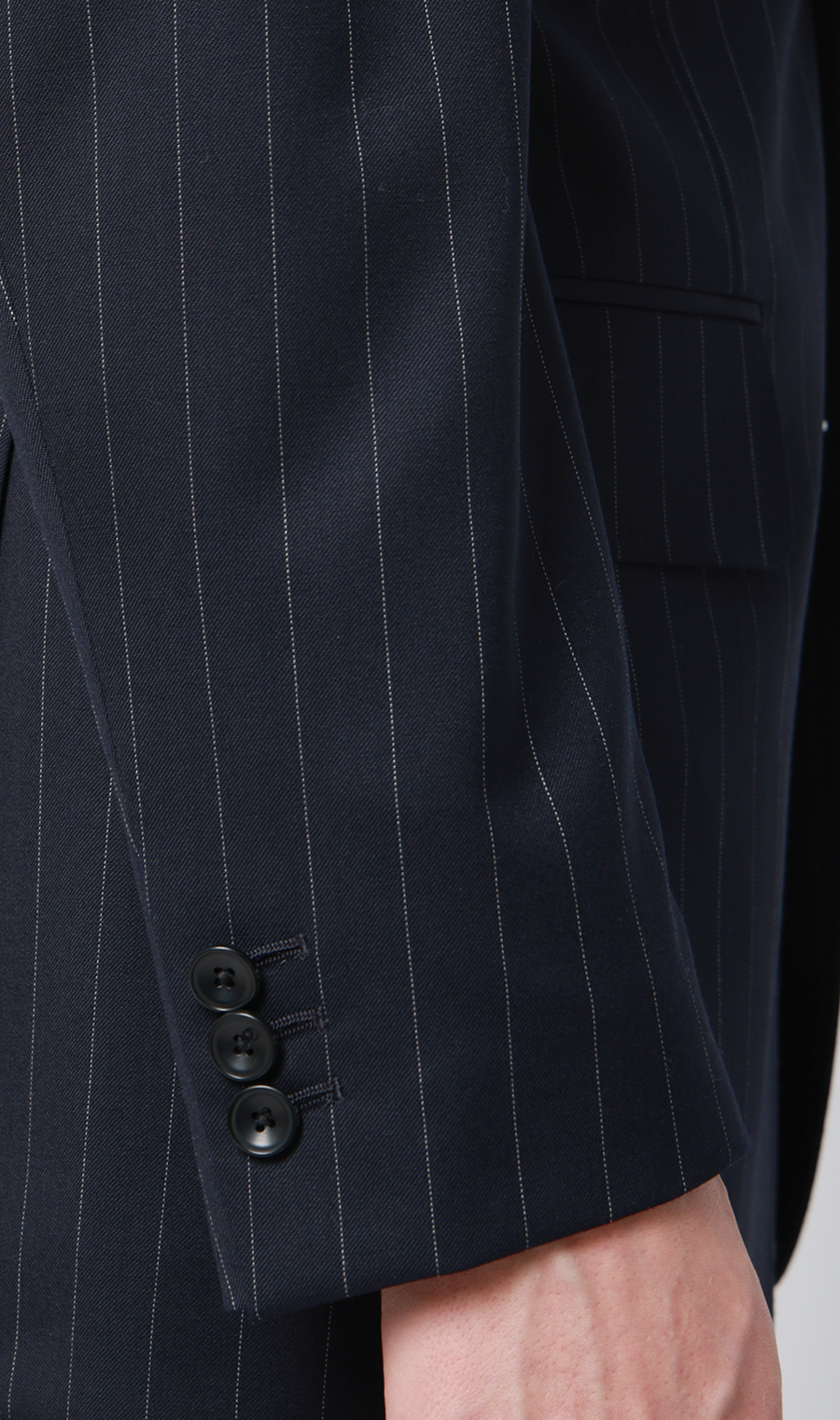 シングル2ボタンジャケット【セットアップ着用可】 ネイビー S