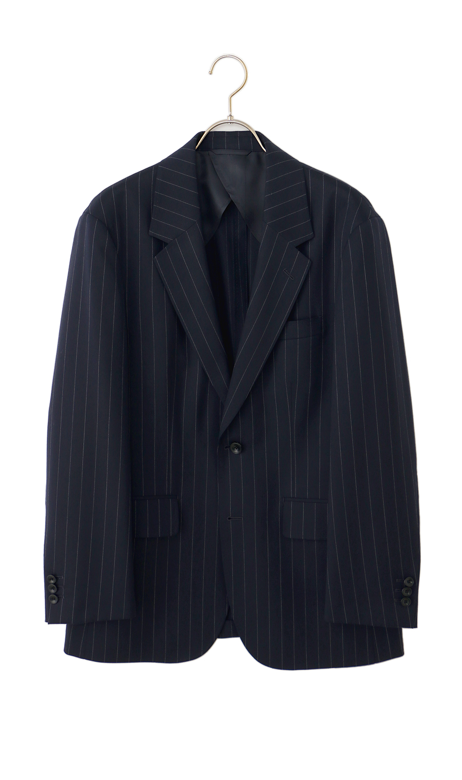 シングル2ボタンジャケット【セットアップ着用可】 ネイビー S