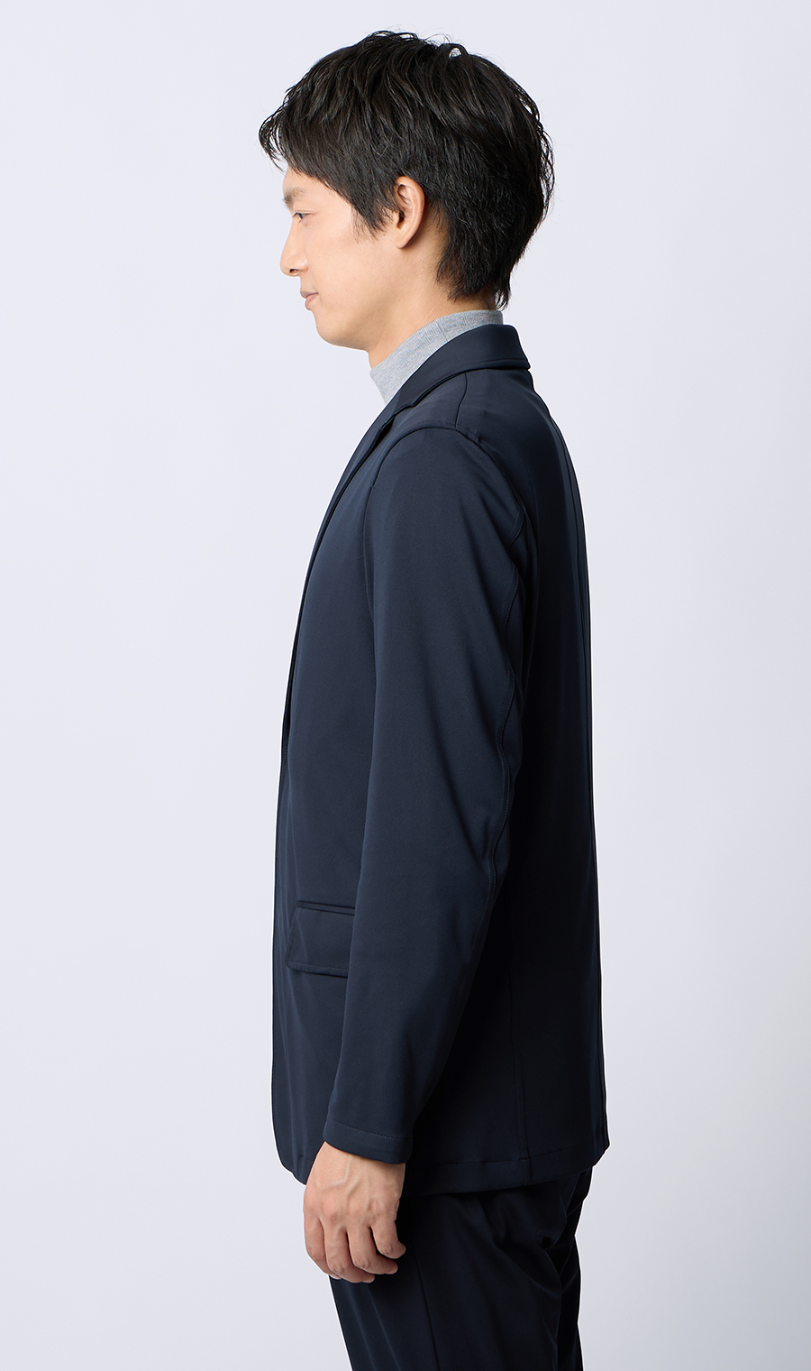 ZERO PRESSURE ビジネススーツ ネイビー　上下セット AOYAMA 【洋服の青山】オールシーズン ネイビー 紺 ゼロ