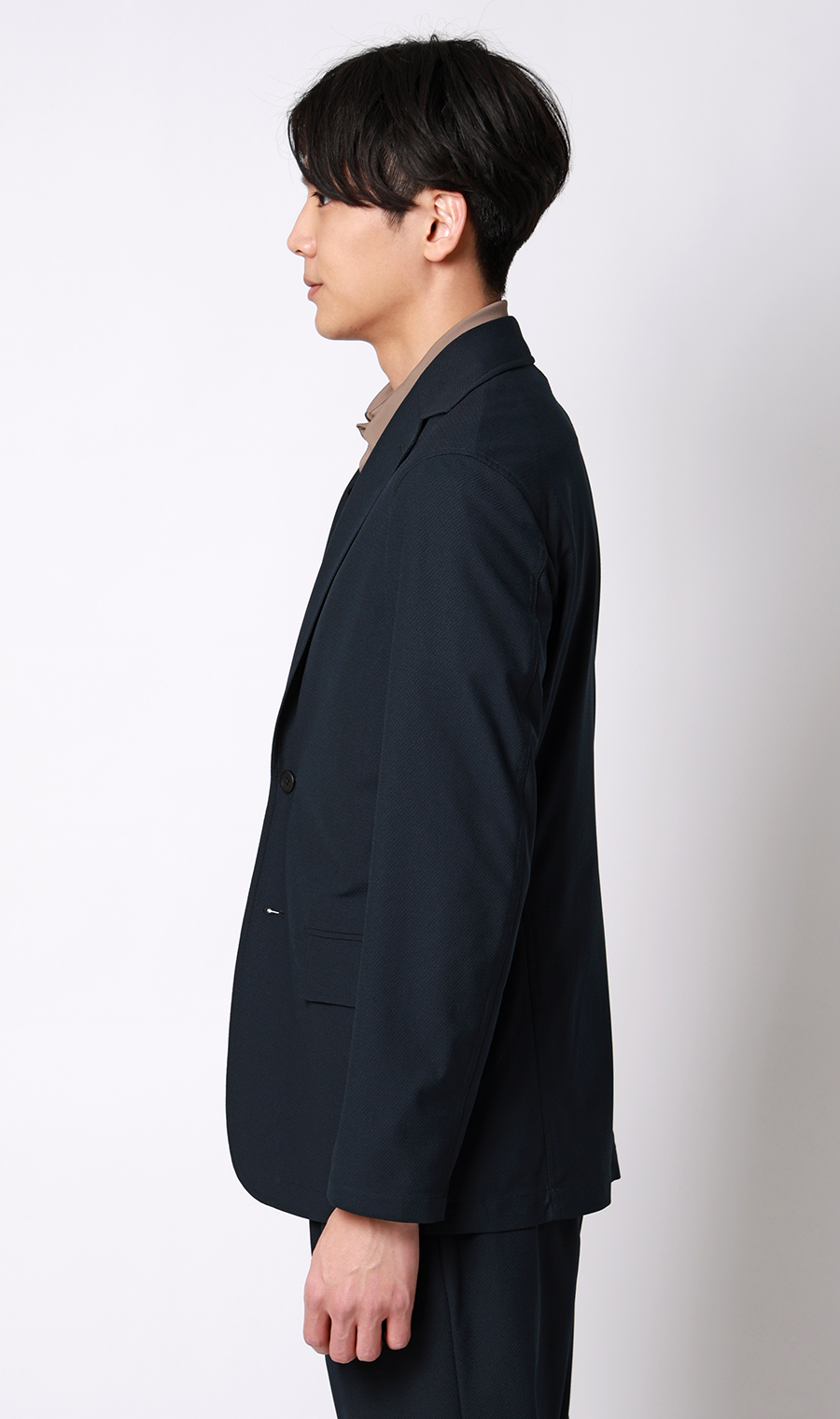 ゼロプレッシャースーツ【ジャケット】【2WAYストレッチ】【セットアップ着用可】 ネイビー S