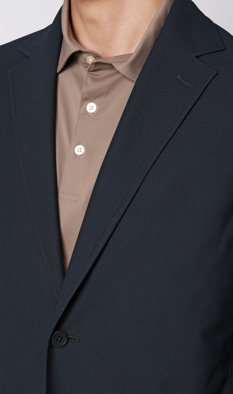 ゼロプレッシャースーツ【ジャケット】【2WAYストレッチ】【セットアップ着用可】 ネイビー S