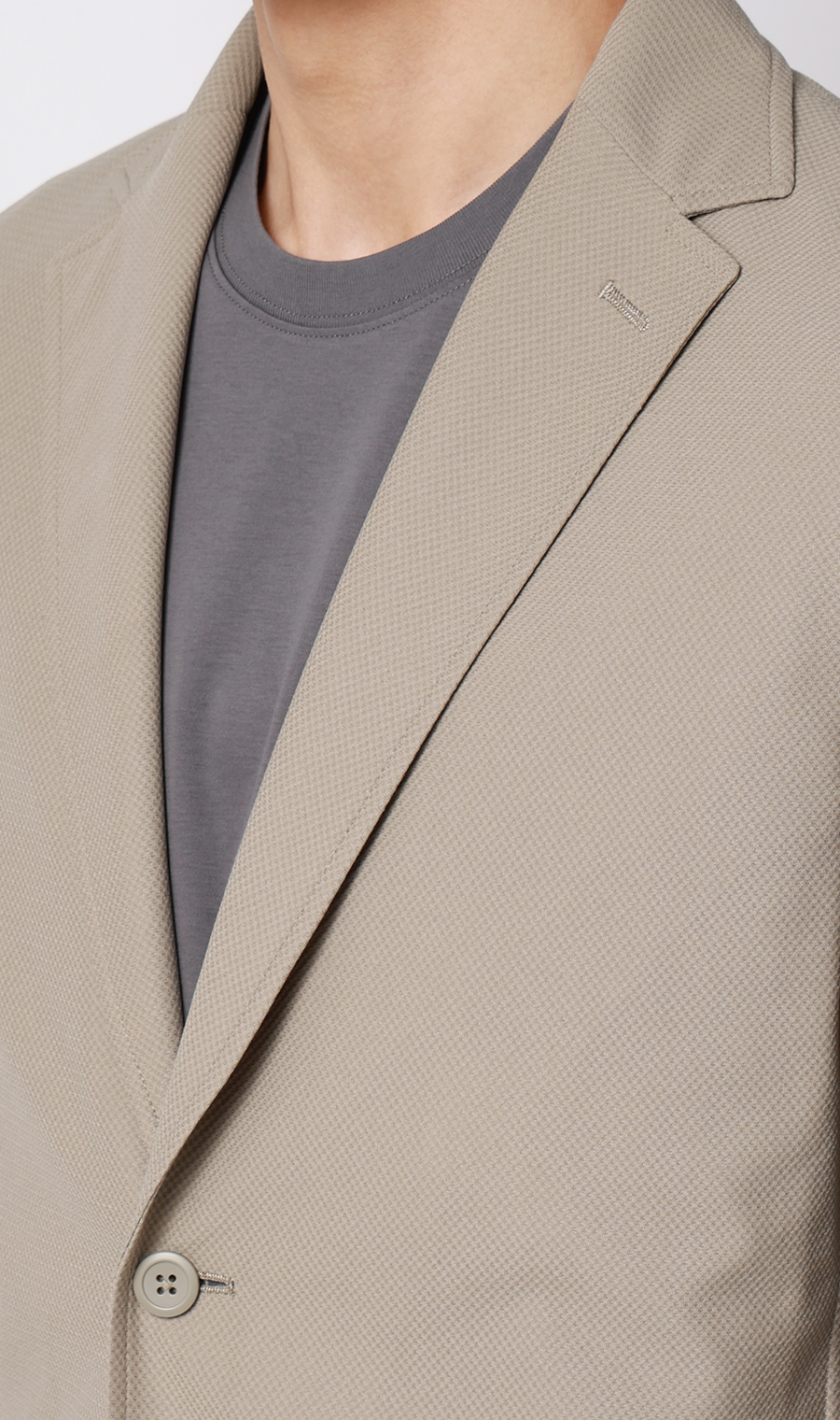 ゼロプレッシャースーツ【ジャケット】【2WAYストレッチ】【セットアップ着用可】 ベージュ S