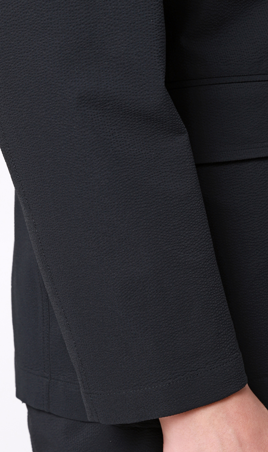 ゼロプレッシャースーツ【ジャケット】【シアサッカー】【セットアップ着用可】 ネイビー S