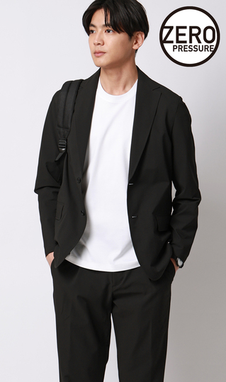 ゼロプレッシャースーツ【ジャケット】【シアサッカー】【セットアップ着用可】