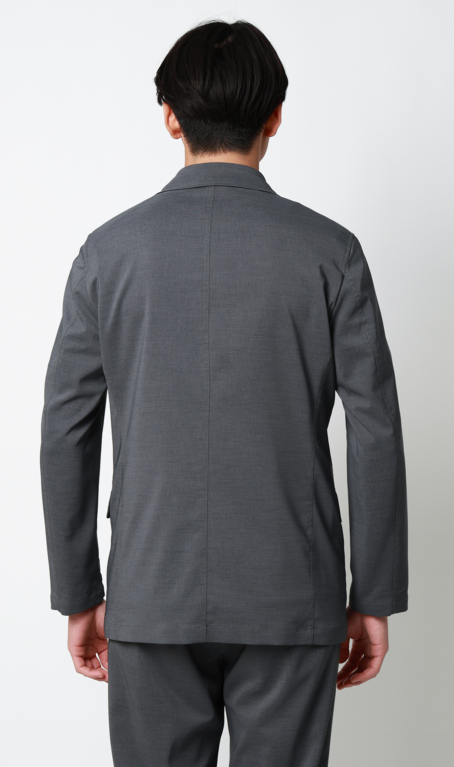 ゼロプレッシャースーツ【ジャケット】【2WAYストレッチ】【セットアップ着用可】 グレー S