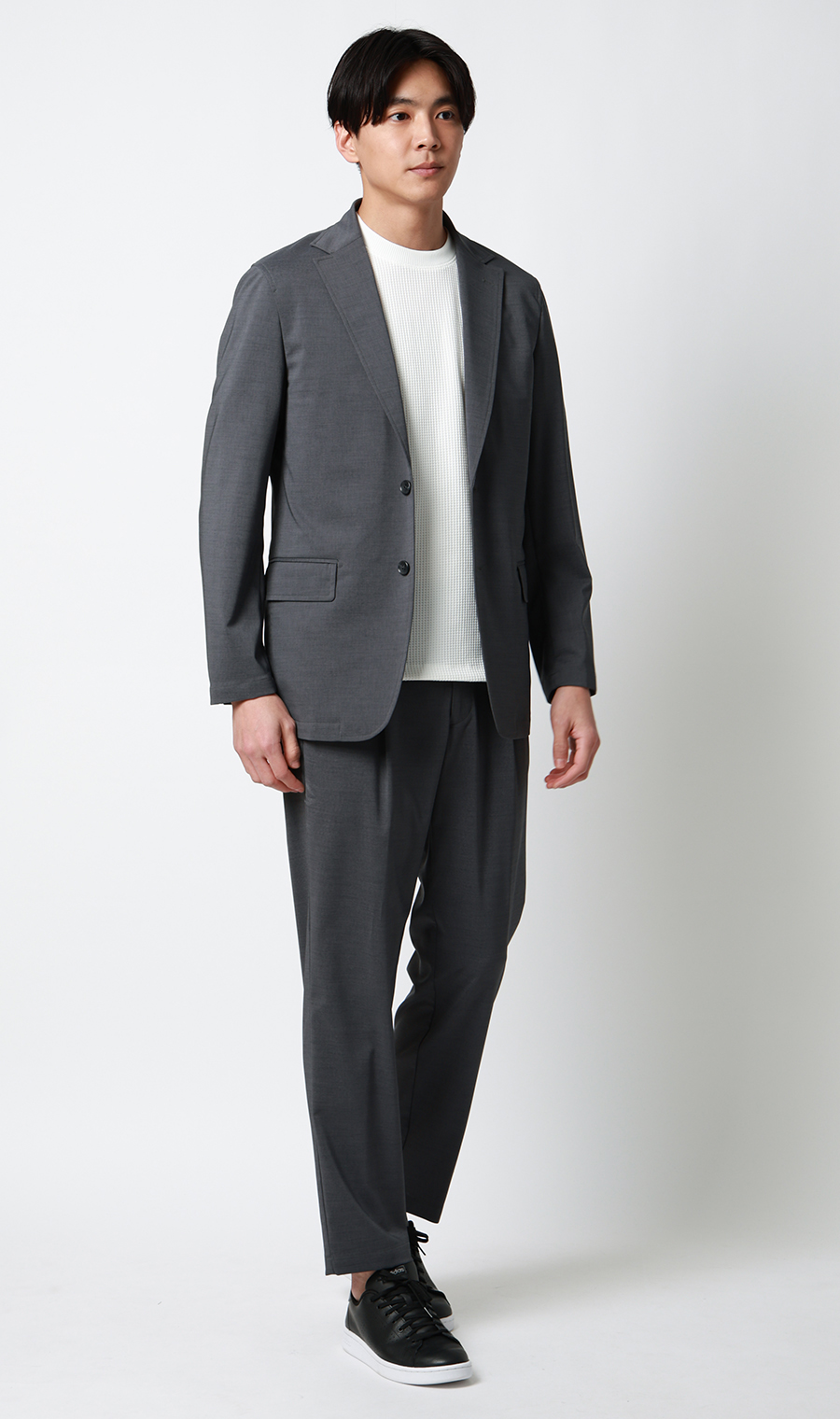 ゼロプレッシャースーツ【ジャケット】【2WAYストレッチ】【セットアップ着用可】 グレー S