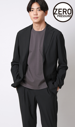 ゼロプレッシャースーツ【ジャケット】【2WAYストレッチ】【セットアップ着用可】