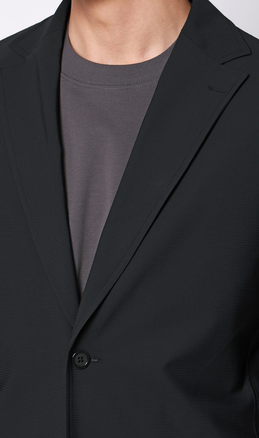 ゼロプレッシャースーツ【ジャケット】【2WAYストレッチ】【セットアップ着用可】 ブラック S