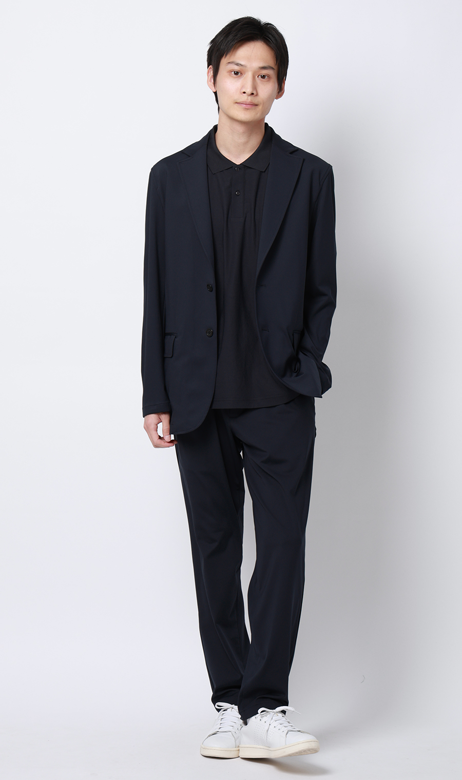 ゼロプレッシャースーツ【ジャケット】【セットアップ着用可】 ネイビー S