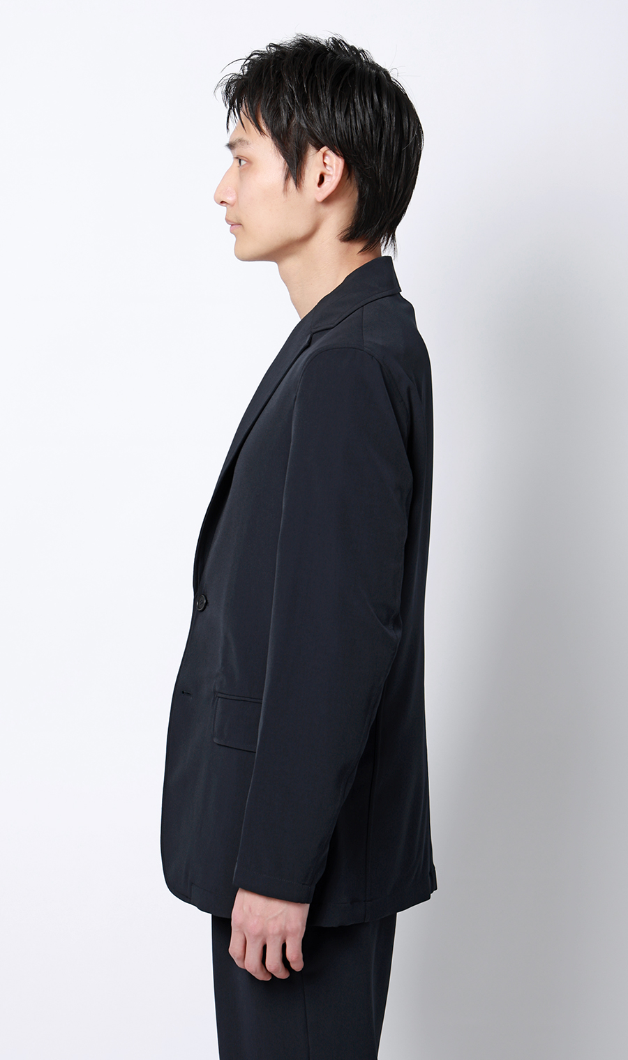 ゼロプレッシャースーツ【ジャケット】【セットアップ着用可】 ネイビー Wide M