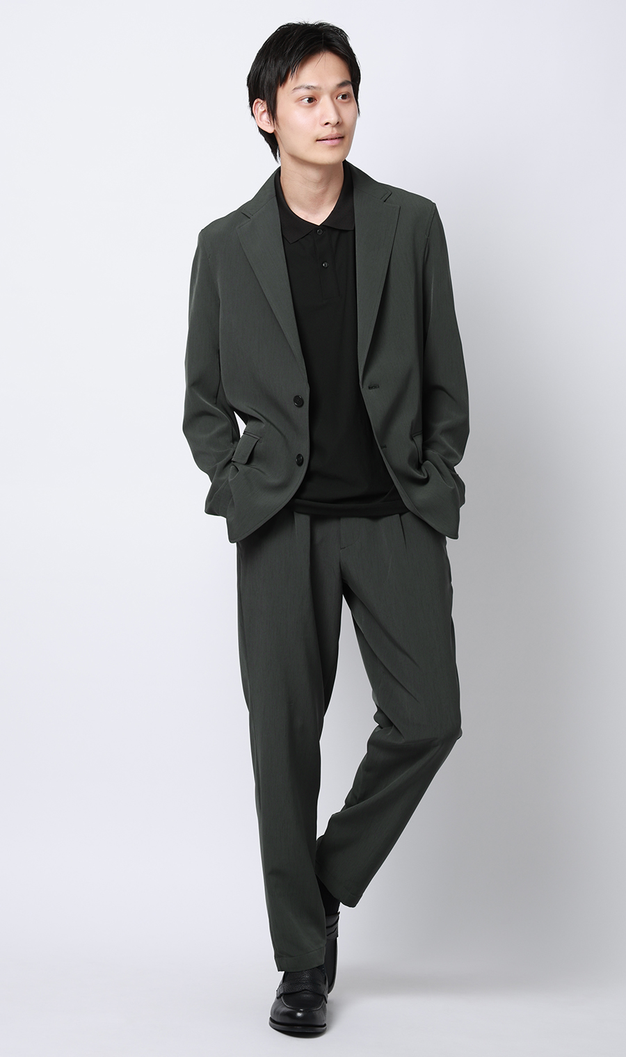 ゼロプレッシャースーツ【ジャケット】【セットアップ着用可】 チャコール S