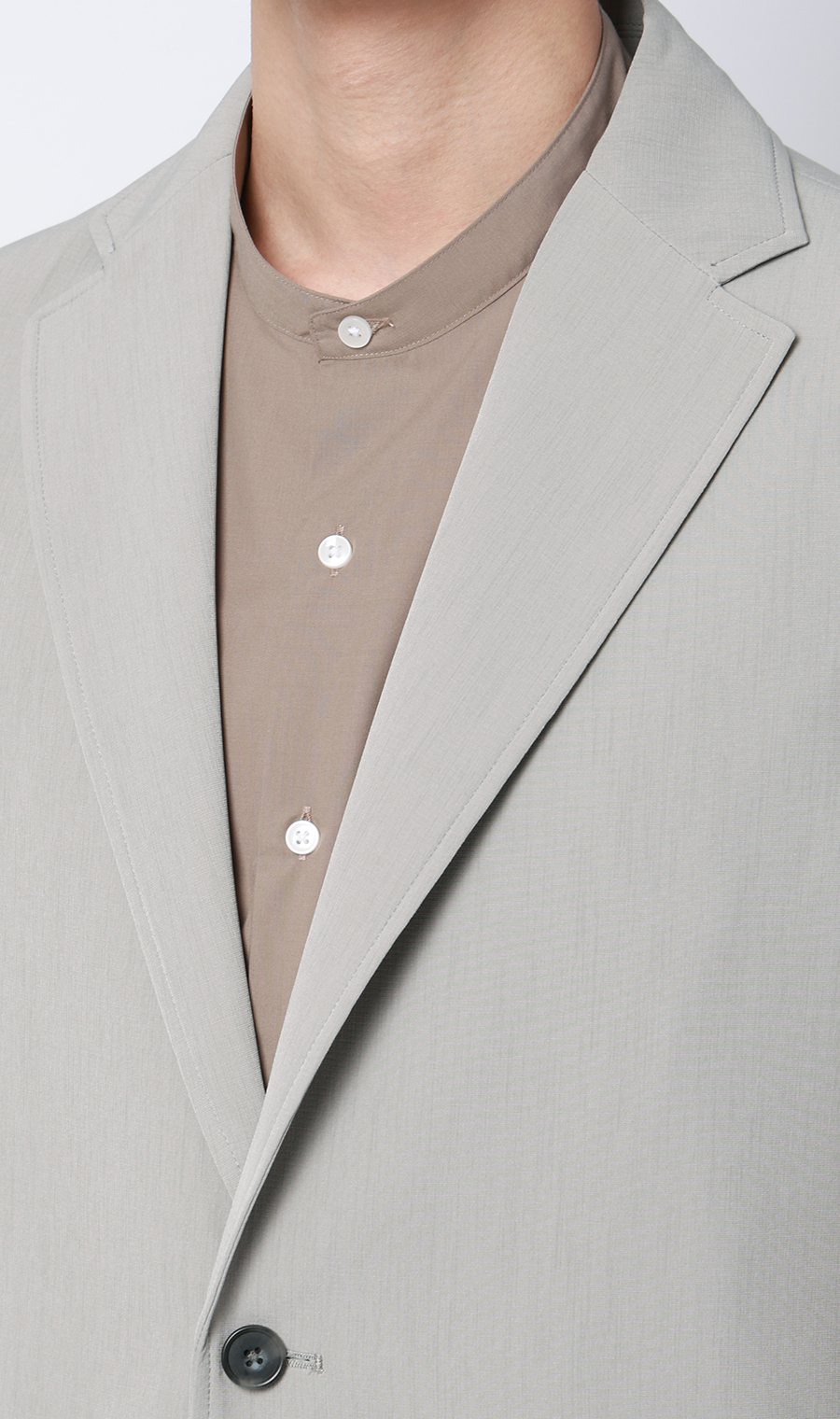 ゼロプレッシャースーツ【ジャケット】【セットアップ着用可】 グレージュ S