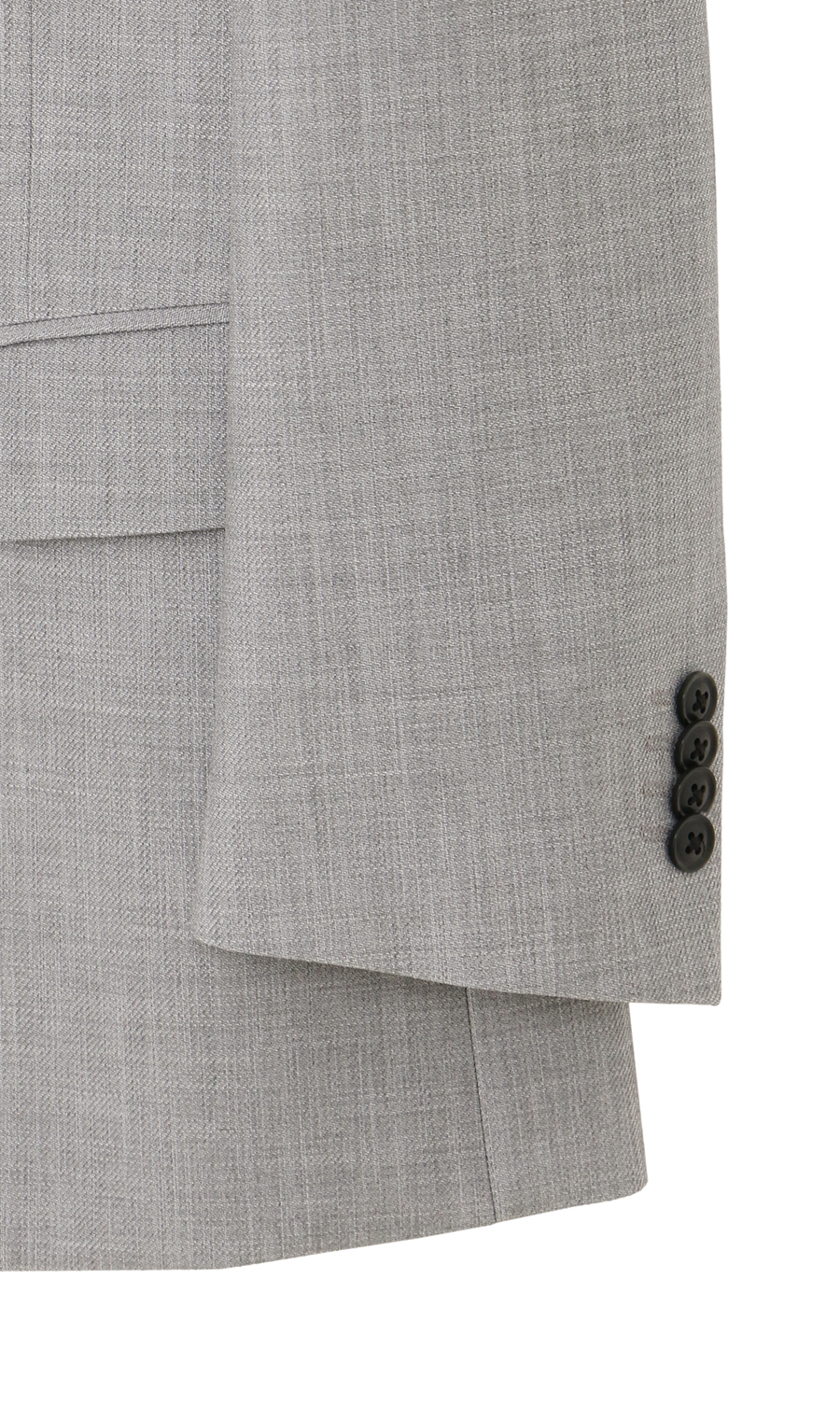 スタンダードジャケット【CARREMAN】 ライトグレー 体型:A体(標準型),号数(身長):3号(160cm)