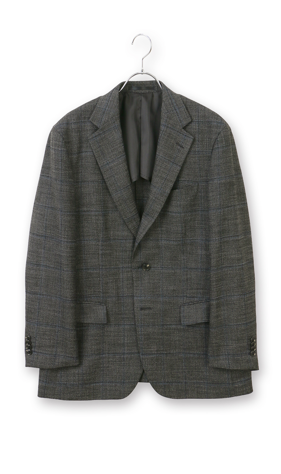 スタンダードジャケット【CARREMAN】 グレー 体型:AB体(がっちり型),号数（身長）:3号(160cm)