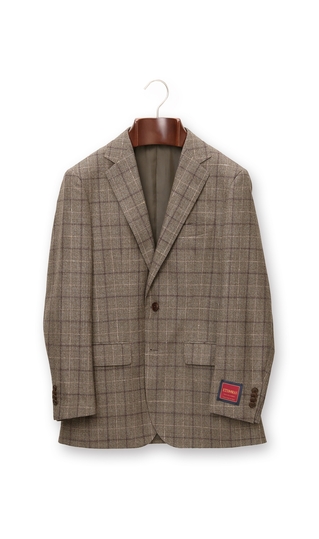 プレミアムスタンダードジャケット《E・THOMAS》《ウール・カシミヤ混》