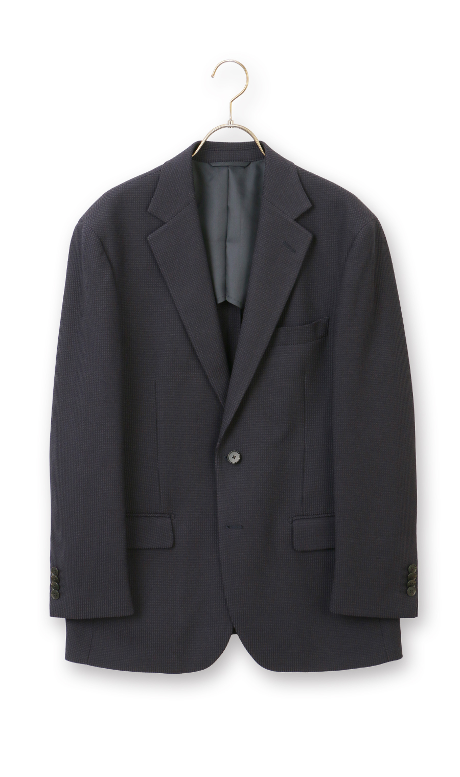 スタンダードジャケット【TioTio PREMIUM】【ACTIVEXPAND】 ネイビー 体型:AB体(がっちり型),号数（身長）:3号(160cm)