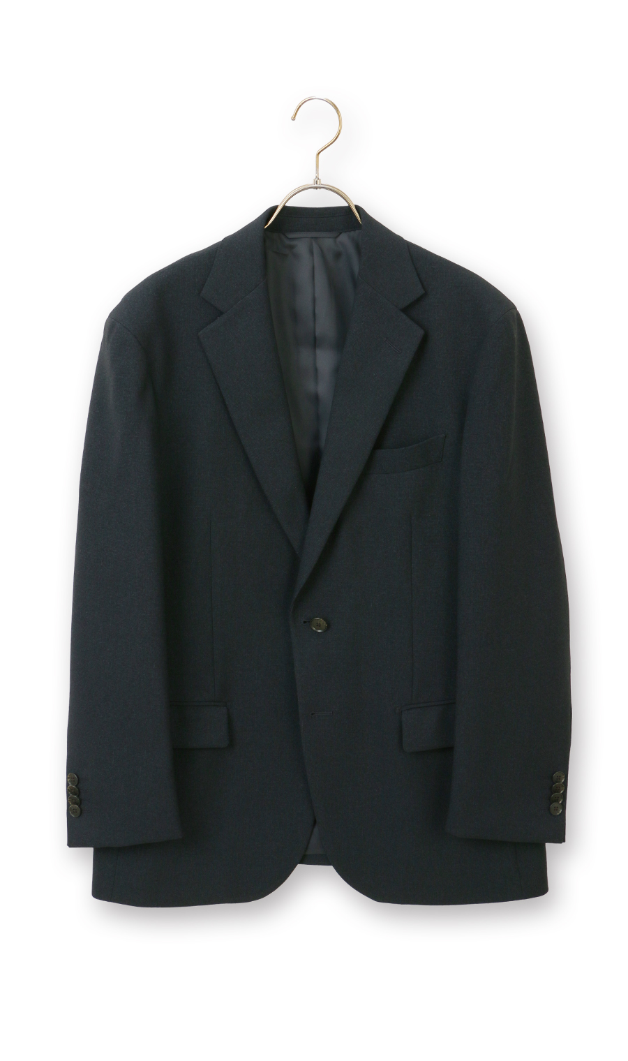 スタンダードジャケット【Plastics Smart】 ネイビー 体型:AB体(がっちり型),号数（身長）:3号(160cm)