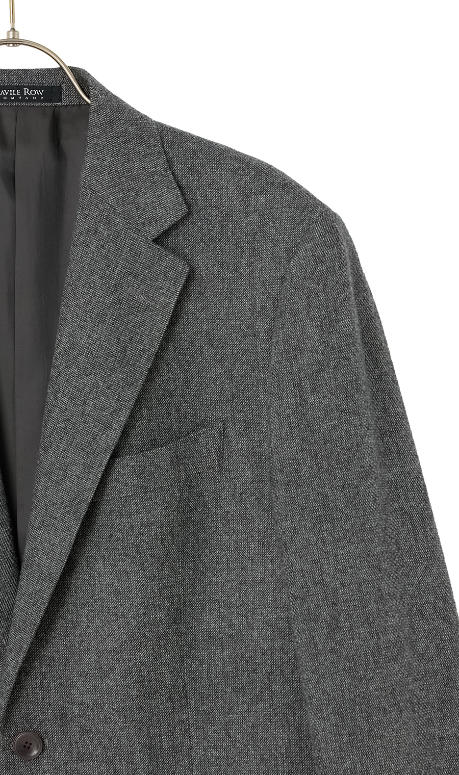 プレミアムスタンダードジャケット【WOOL&CASHMERE】 グレー 体型:AB体(がっちり型),号数（身長）:4号(165cm)