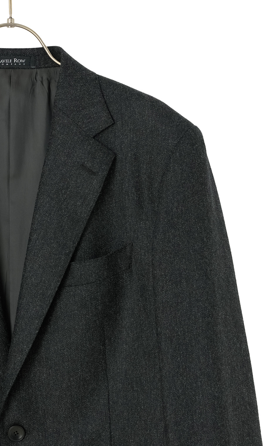 プレミアムスタンダードジャケット【WOOL&CASHMERE】 チャコール 体型:A体(標準型),号数（身長）:6号(175cm)