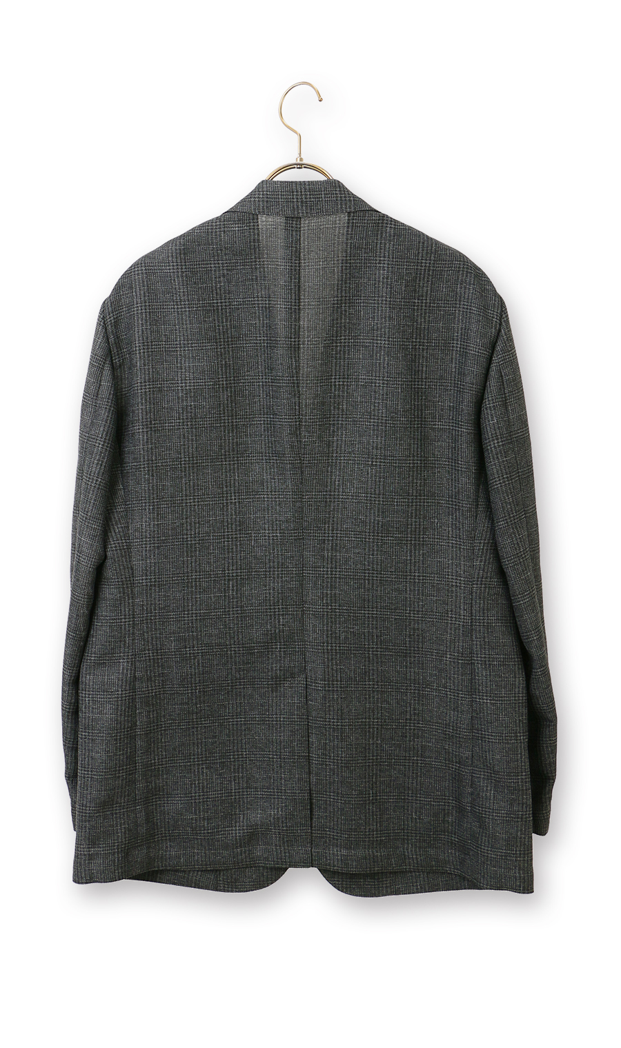 スタンダードジャケット【LENO CLOTH】【セットアップ着用可】 グレー 体型:BE体(ゆったり型),号数（身長）:6号(175cm)