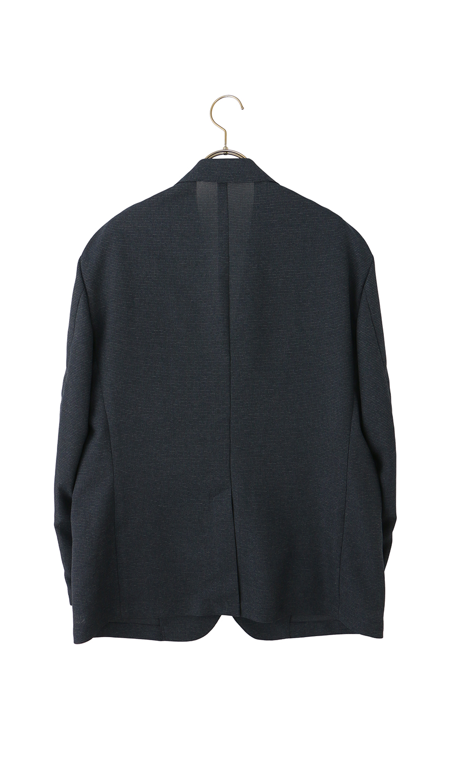 スタンダードジャケット【涼】【LENO CLOTH】【セットアップ着用可】 ネイビー 体型:AB体(がっちり型),号数(身長):3号(160cm)