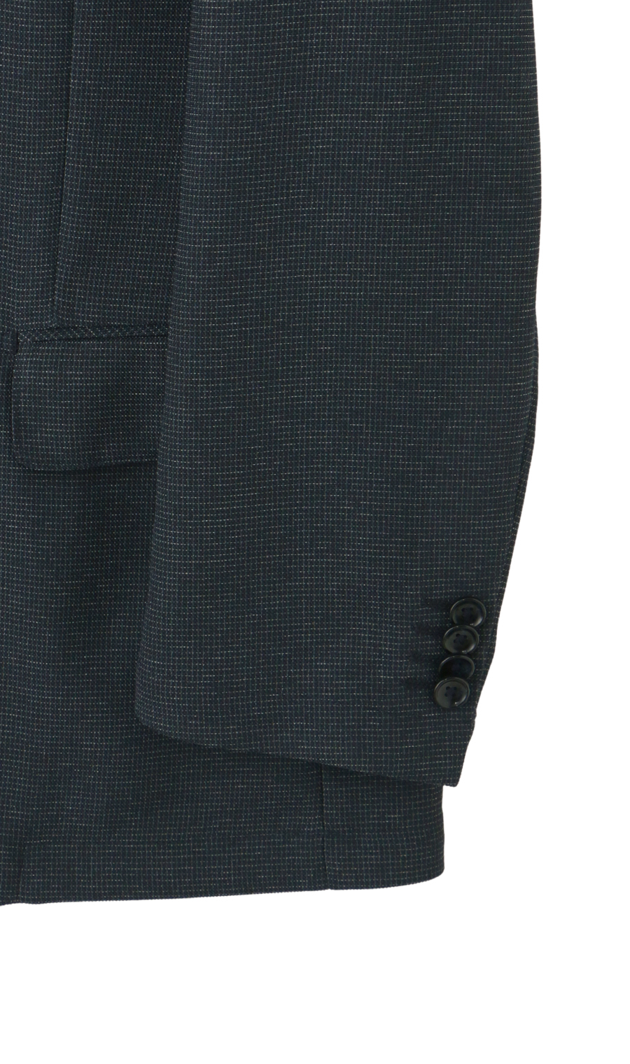 スタンダードジャケット【涼】【LENO CLOTH】【セットアップ着用可】 ネイビー 体型:AB体(がっちり型),号数(身長):3号(160cm)