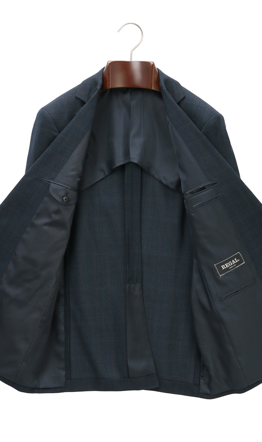 スタンダードジャケット《Plastics Smart》 ネイビー 体型:AB体(がっちり型),号数（身長）:3号(160cm)