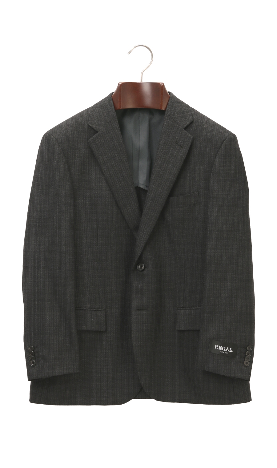 スタンダードジャケット《Plastics Smart》 チャコール 体型:BE体(ゆったり型),号数（身長）:3号(160cm)