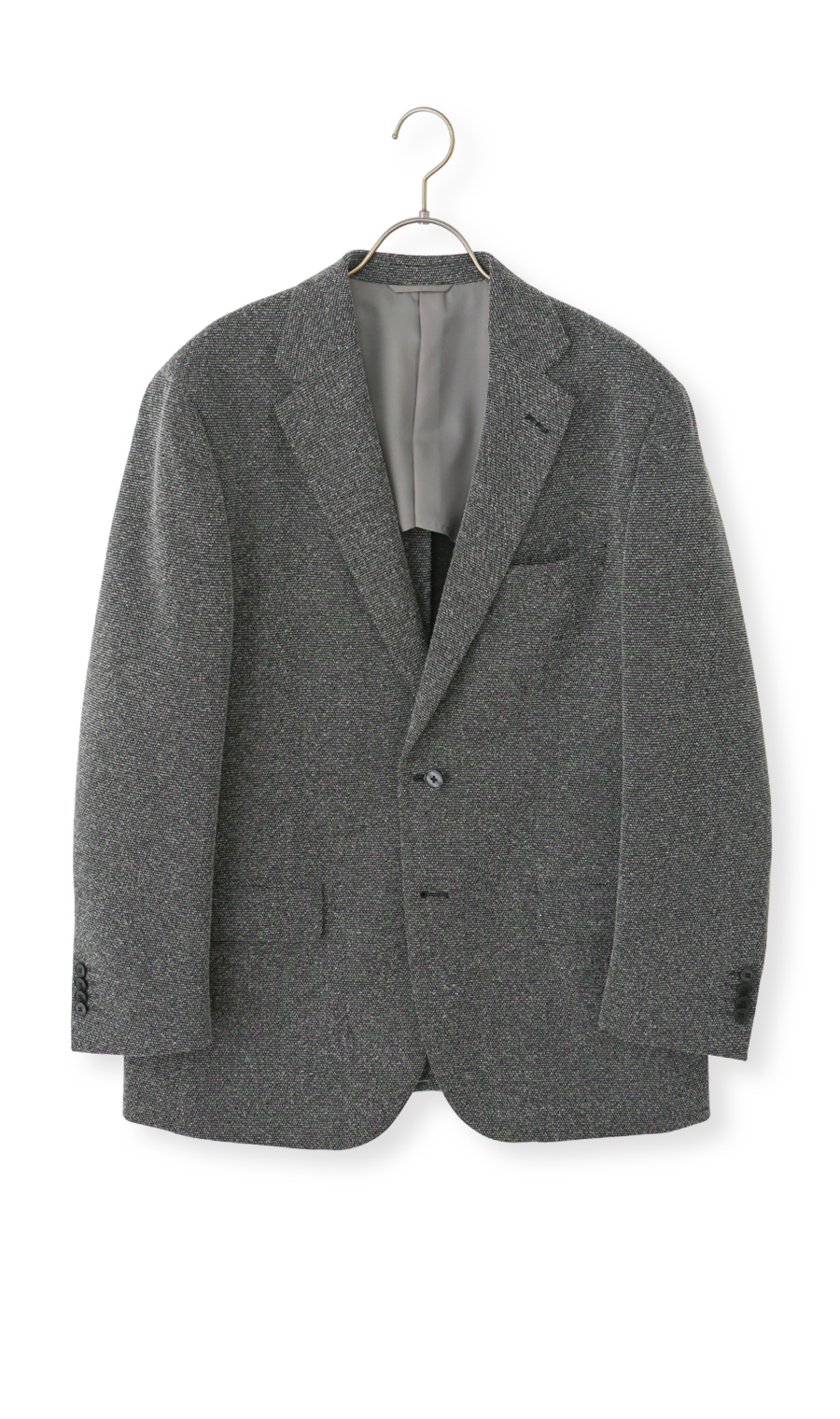 スタンダードジャケット【TioTio PREMIUM】【ACTIVEXPAND】 グレー 体型:AB体(がっちり型),号数（身長）:3号(160cm)