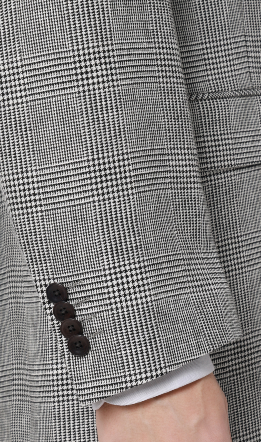 プレミアムスタンダードジャケット【麻混】 ライトグレー 体型:A体(標準型),号数（身長）:4号(165cm)