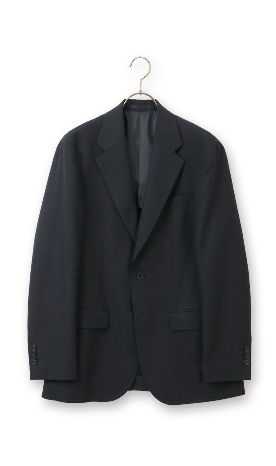 スタイリッシュジャケット【3ボタン段返り】【WEAR SHiFT】 ネイビー S