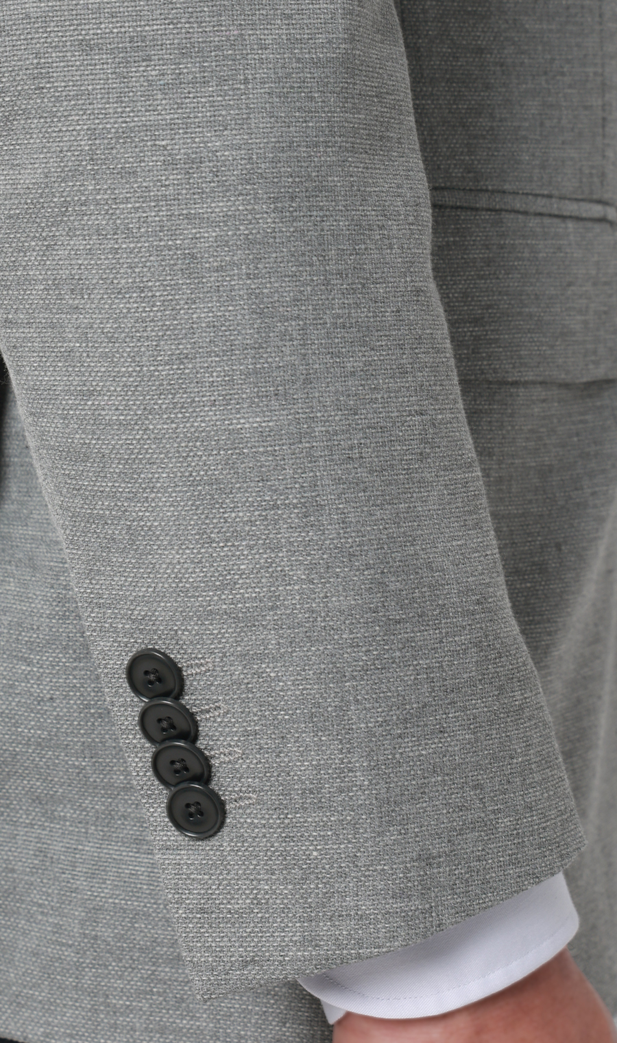 スタイリッシュジャケット【3ボタン段返り】【WEAR SHiFT】 グレー S