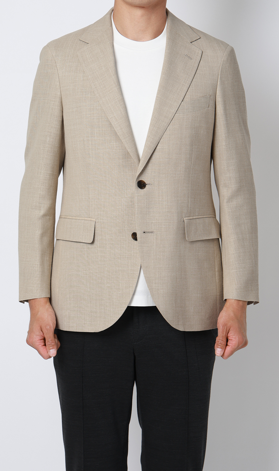 プレミアムスタイリッシュジャケット【Loro Piana SUMMERTIME】【TOGA MODEL】【TOGA JACKT】【2026年モデル】 ベージュ S