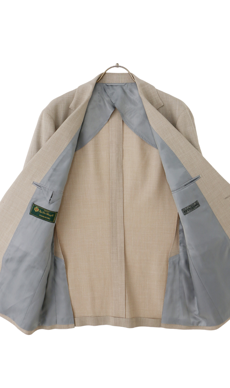 プレミアムスタイリッシュジャケット【Loro Piana SUMMERTIME】【TOGA MODEL】【TOGA JACKT】【2026年モデル】 ベージュ S