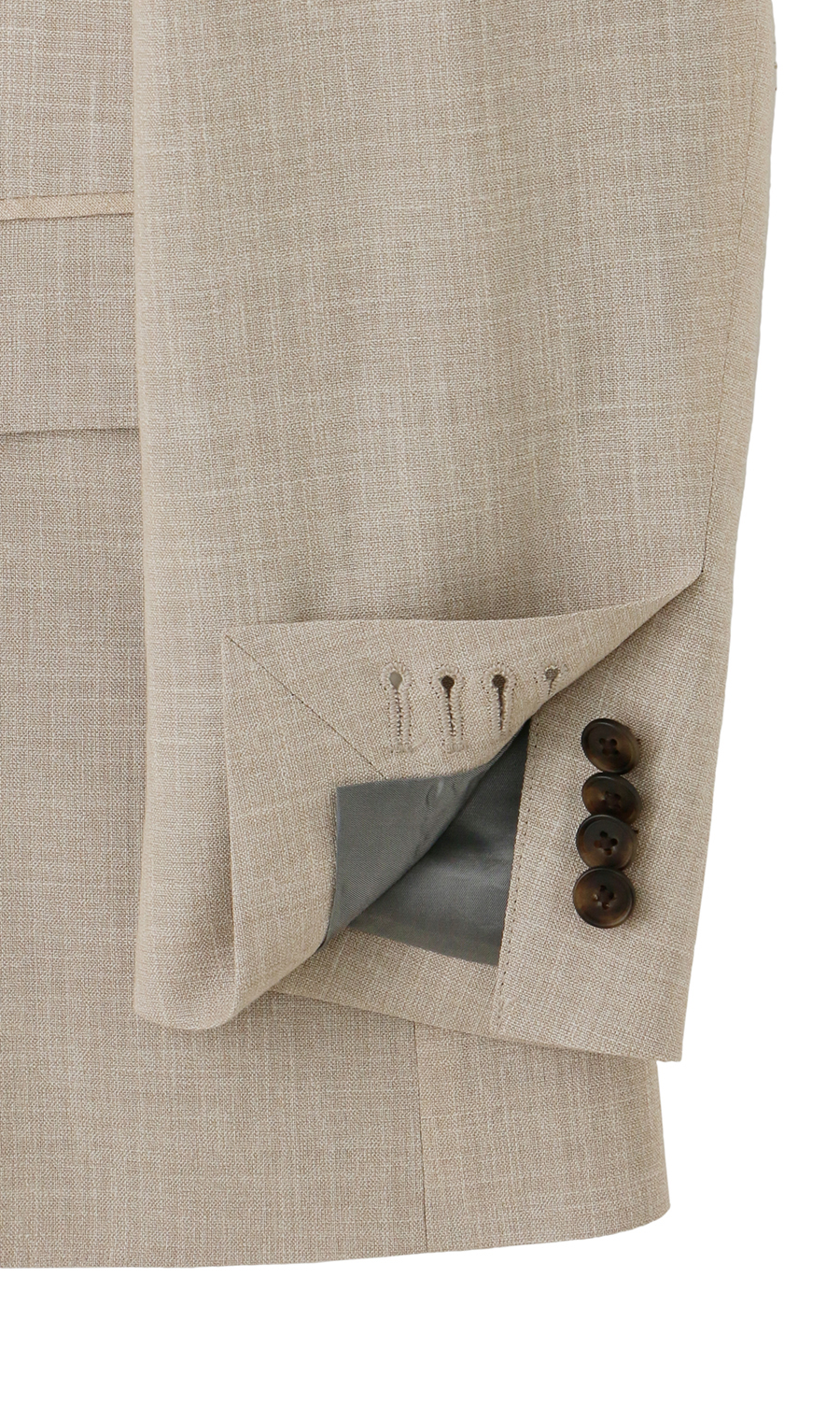 プレミアムスタイリッシュジャケット【Loro Piana SUMMERTIME】【TOGA MODEL】【TOGA JACKT】【2026年モデル】 ベージュ S