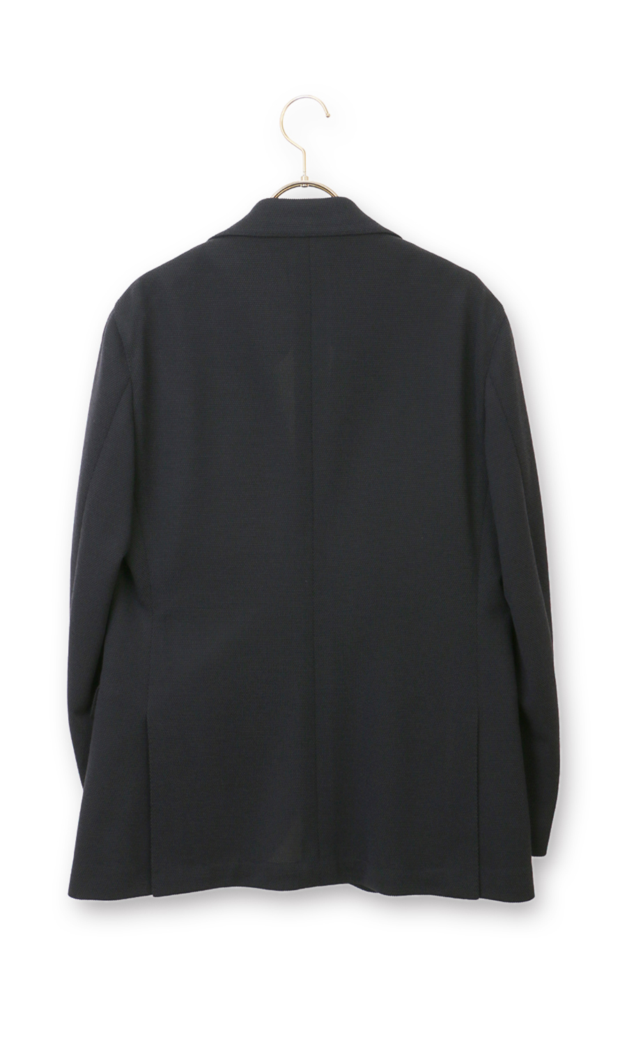 ニットジャケット【MIYUKI LOOP Labo】 ネイビー Wide LL