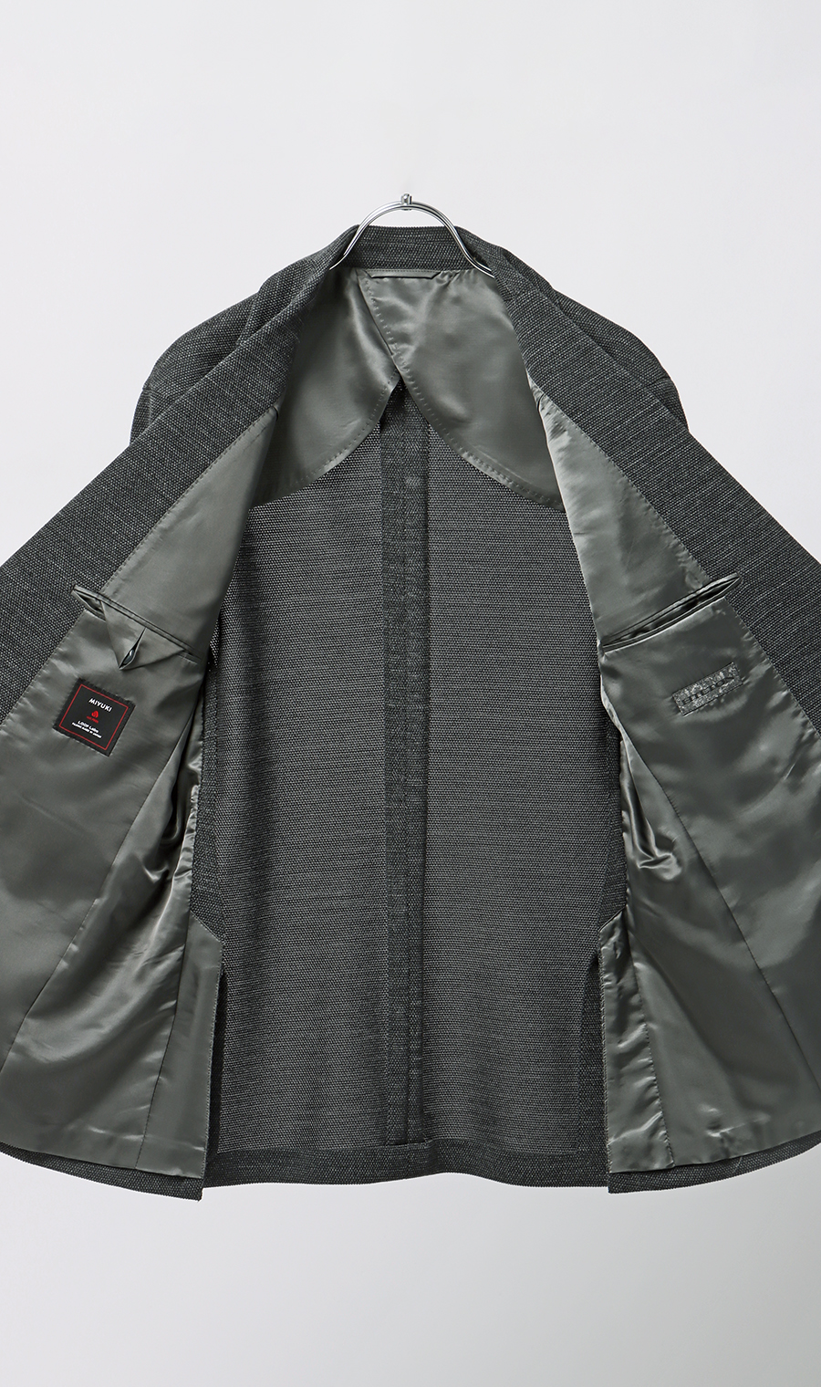 ニットジャケット【MIYUKI LOOP Labo】 グレー M