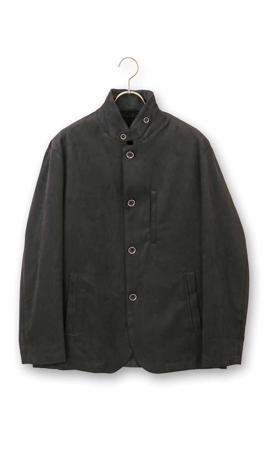 コンバーチブルジャケット【スエード】 ブラック M