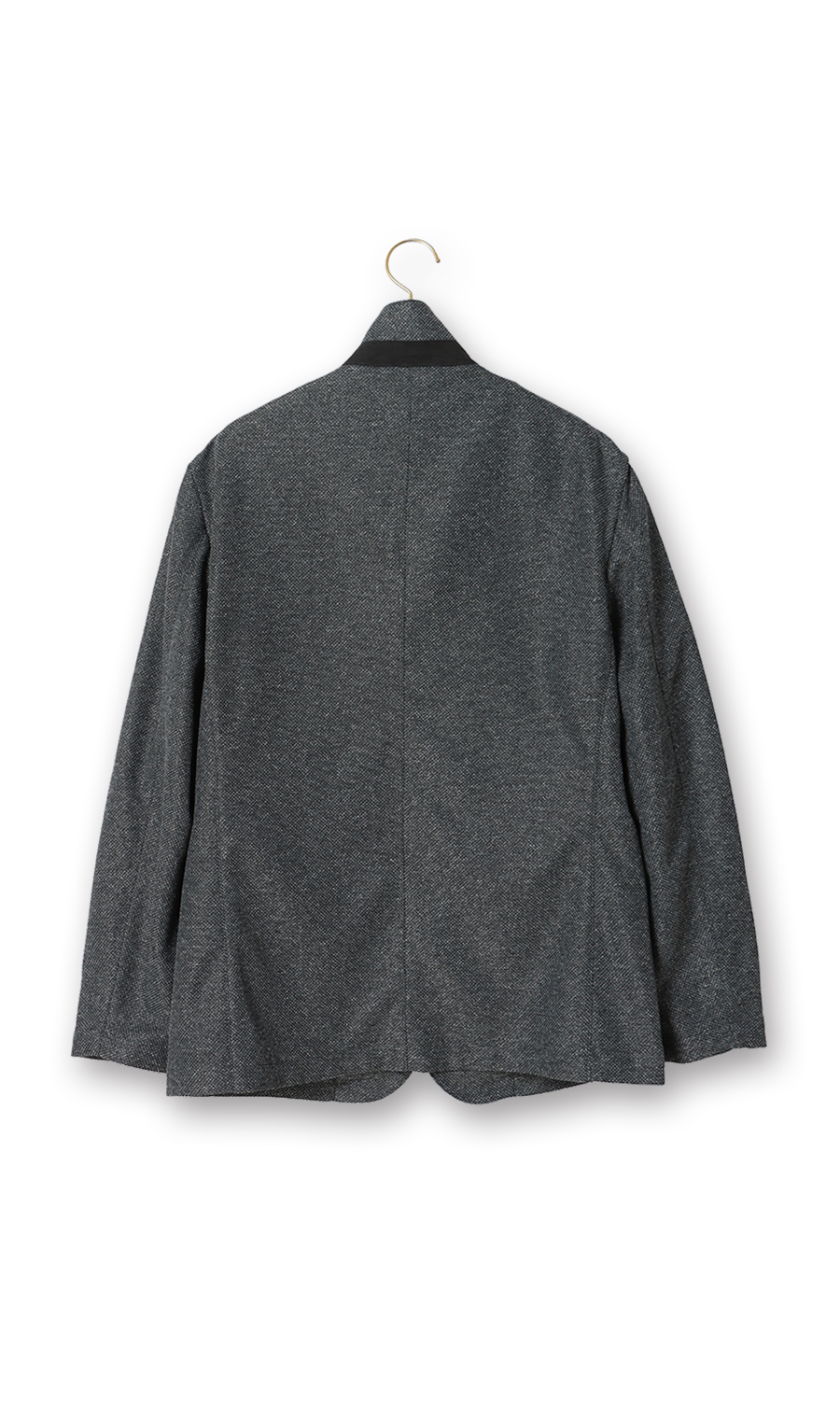 コンバーチブルジャケット【国産ニット】 グレー M