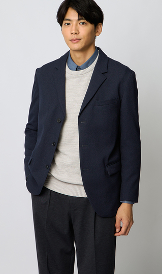 Lightweight jacket [3 buttons]
