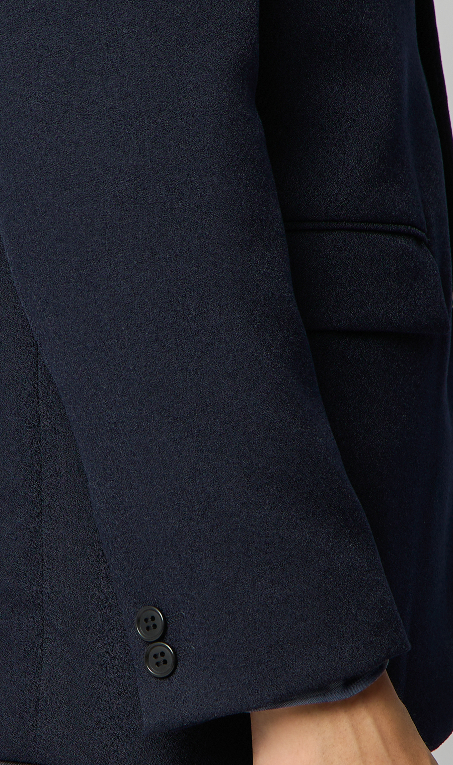 輕量外套 【3顆鈕扣】 藏青色係S