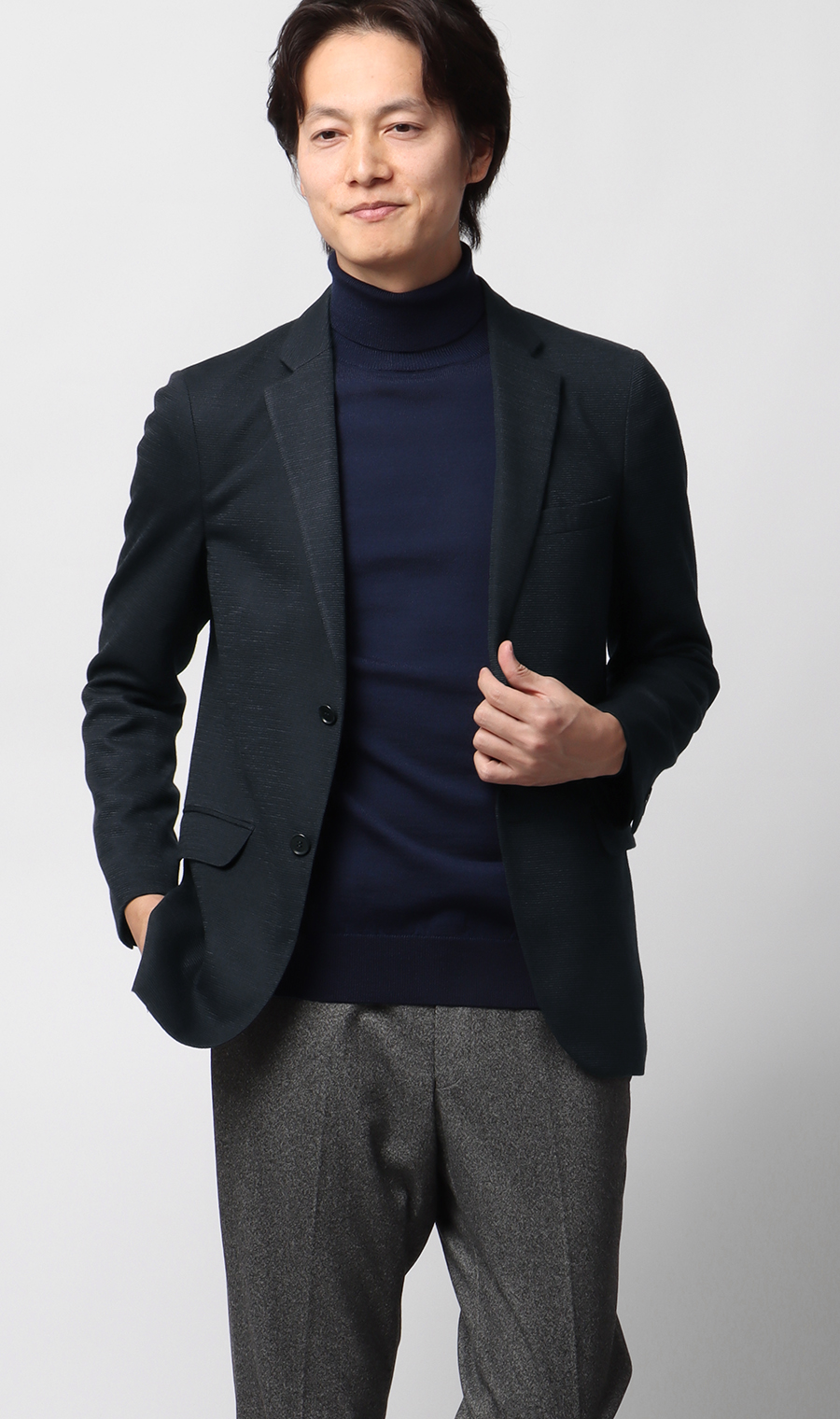 サーフニットジャケット ネイビー M