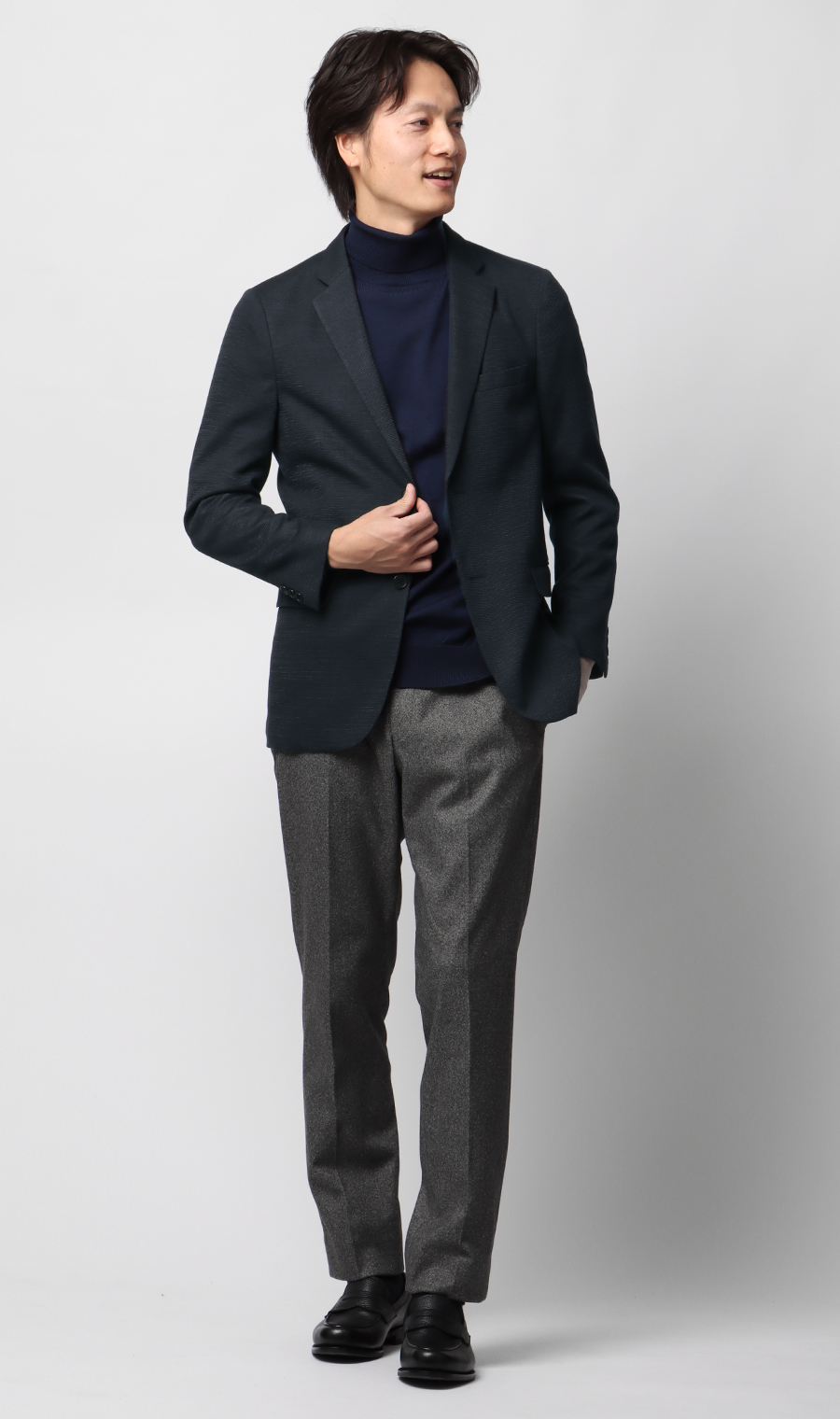 サーフニットジャケット ネイビー M