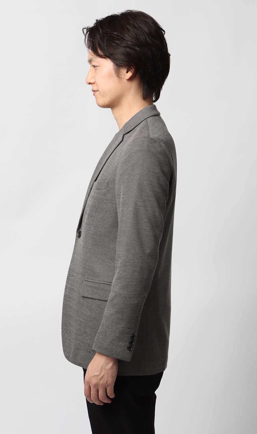 サーフニットジャケット グレー M