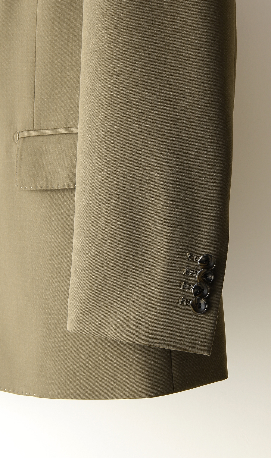 シングル2ボタンノッチドラペルジャケット《セットアップ着用可》 グリーン S