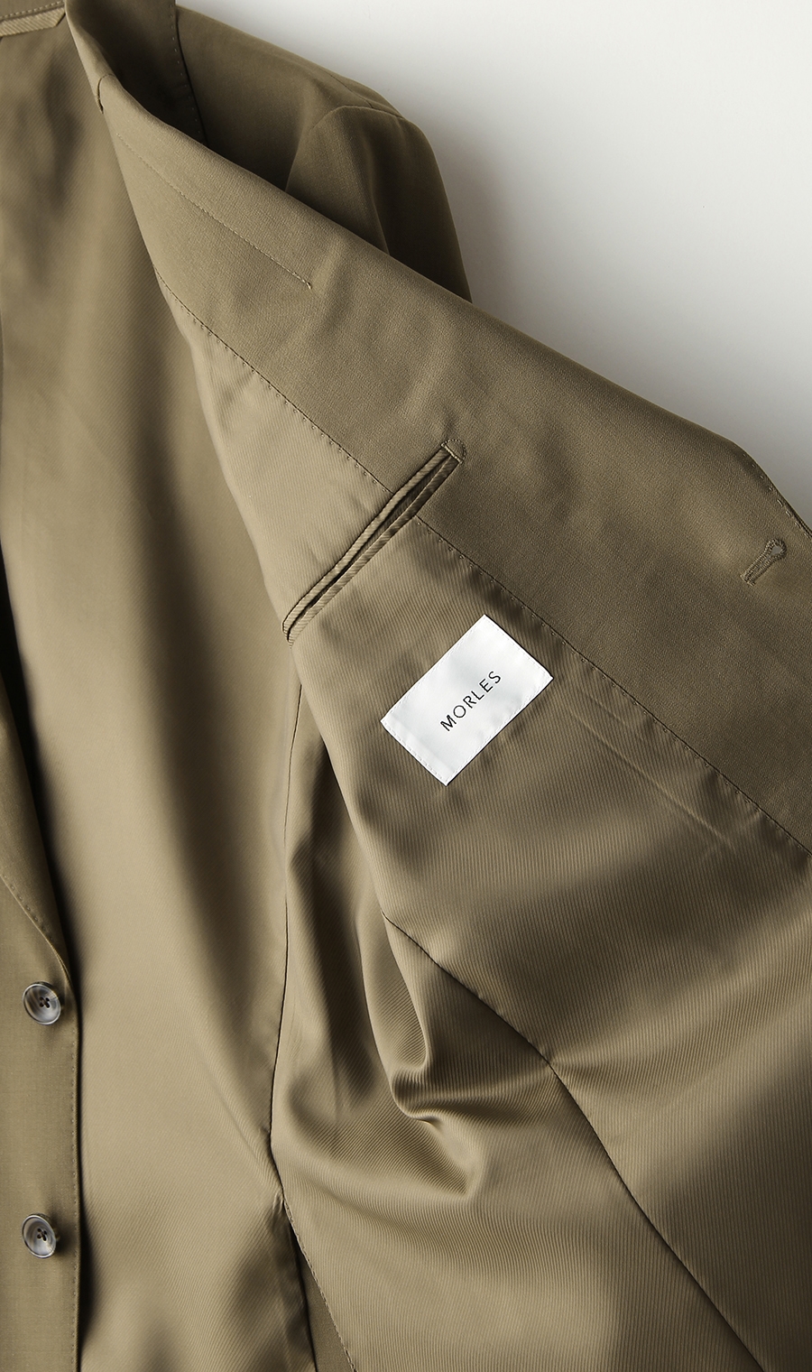 シングル2ボタンノッチドラペルジャケット《セットアップ着用可》 グリーン S