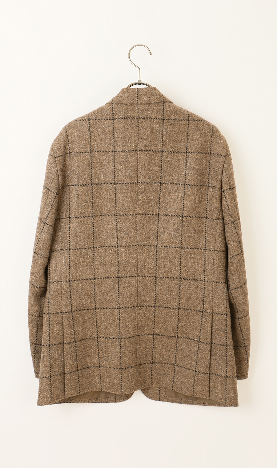 ノッチドラペル2ボタンジャケット《MARING&EVANS》 ベージュ M