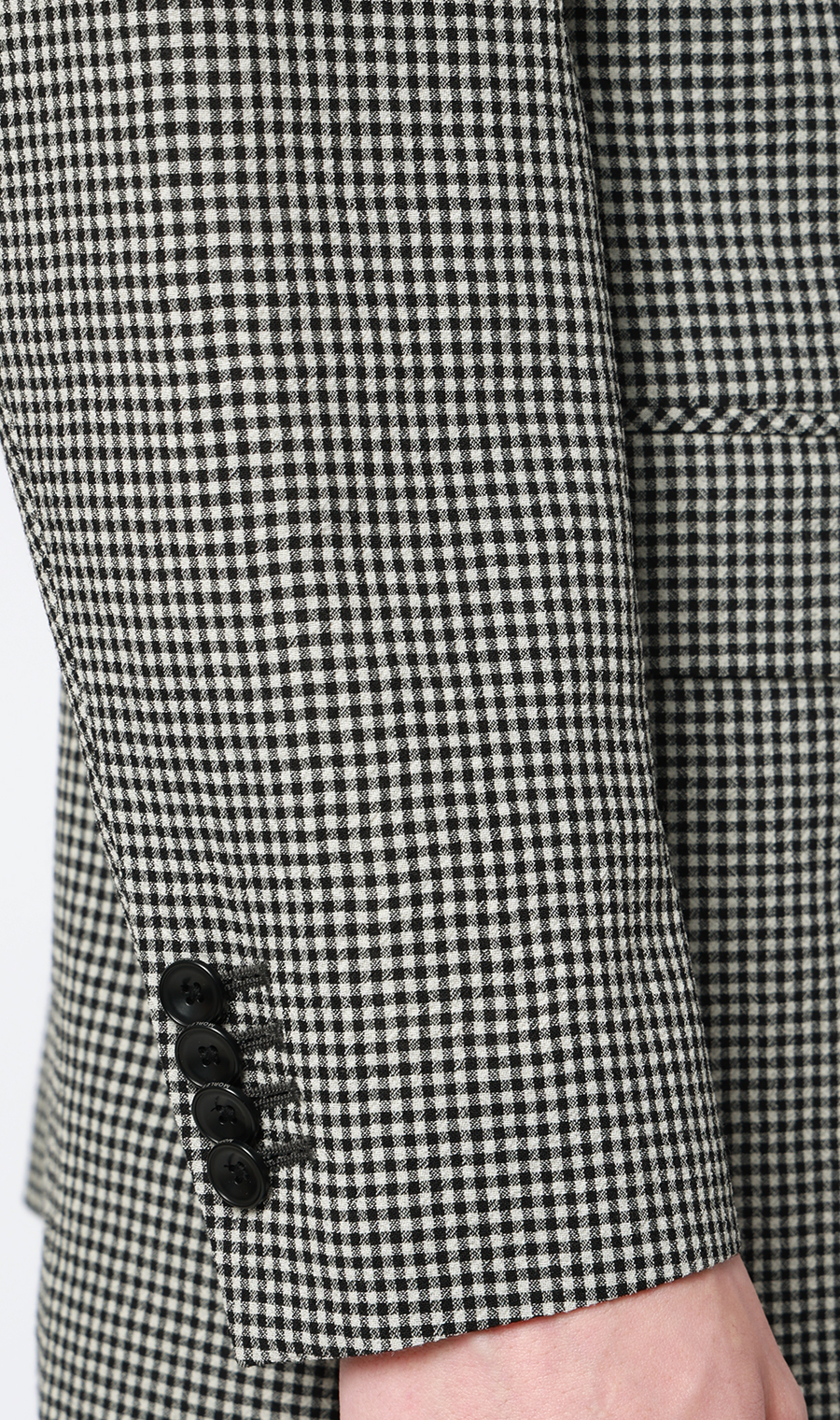 シングル2ボタンジャケット ブラック S