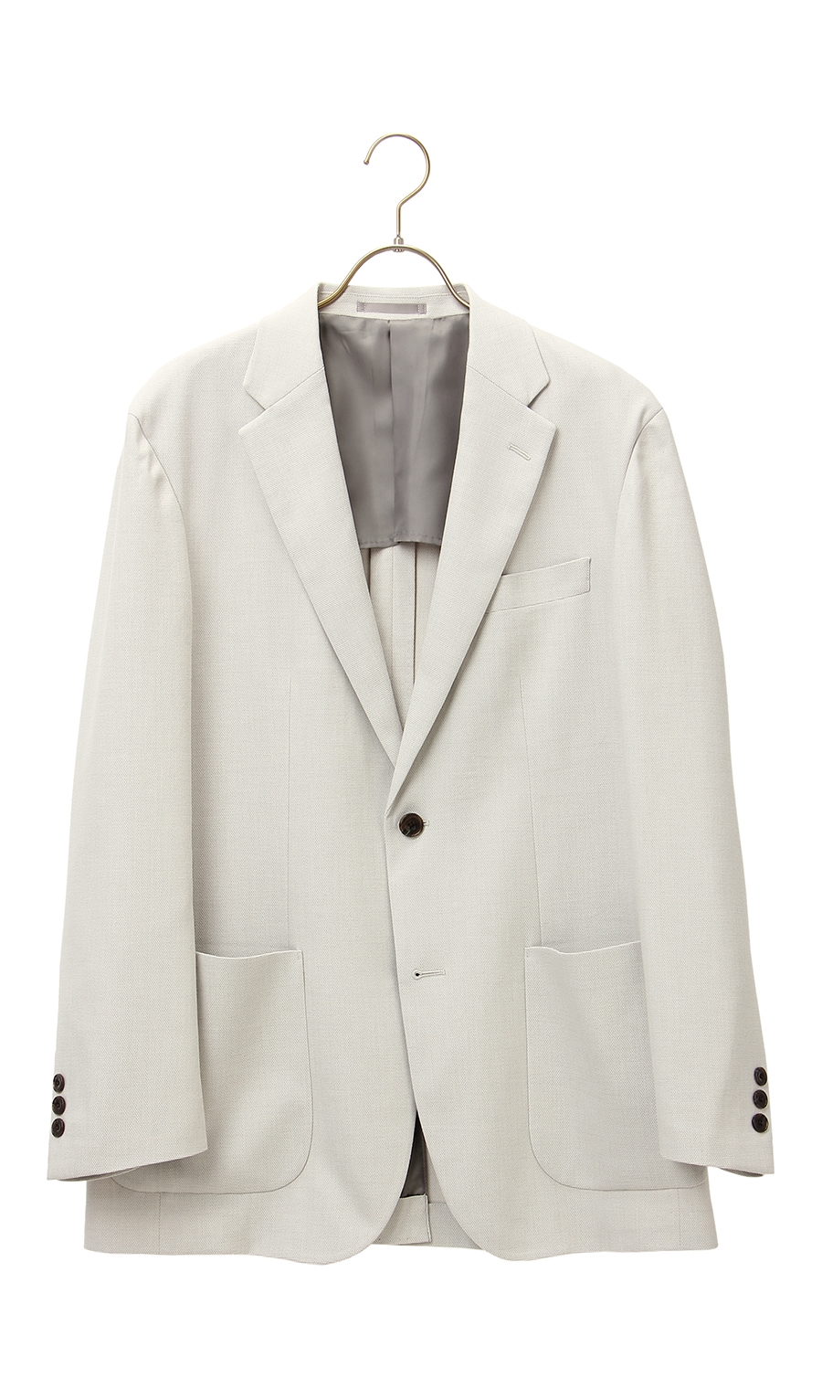 スタンダードジャケット《パッチポケット》 ベージュ Wide M