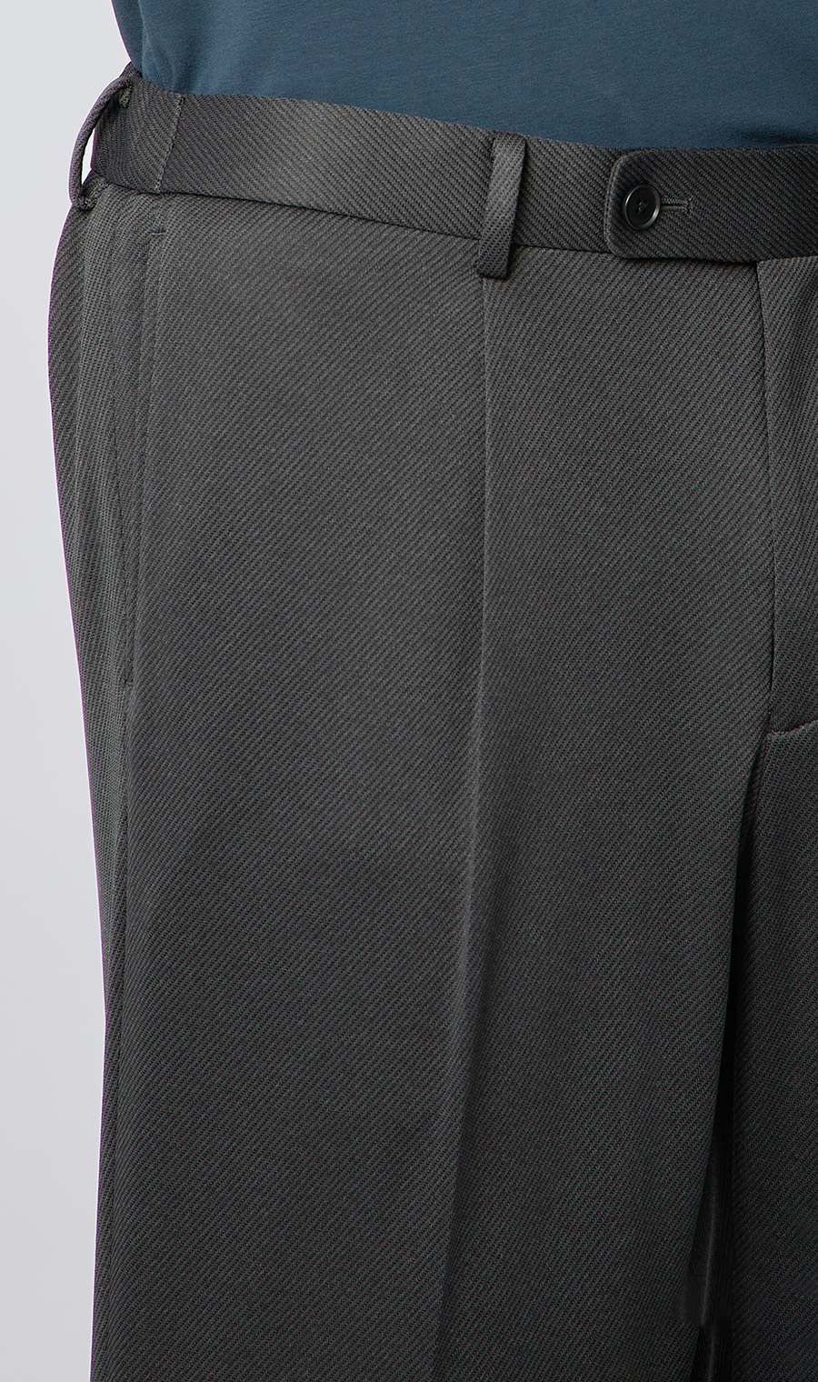 スタイリッシュスラックス【KARUISHI】【＃すごスラ】【セットアップ着用可】【裾上げ済み】 チャコール S